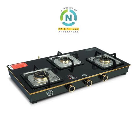 laxmi excel gas stove 3 burner